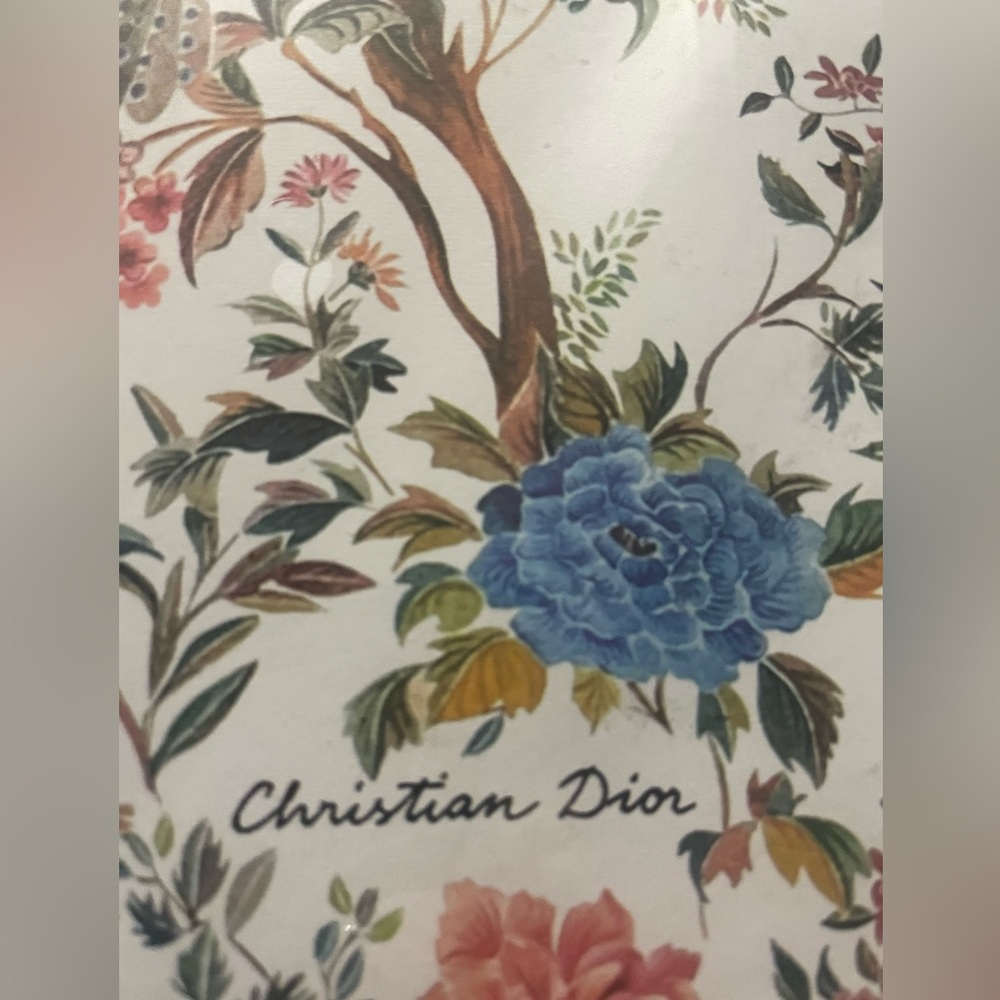 NEW in Bag Christian Dior Lined VIP Jungle Notebook w/ Burgundy CD Band - Picture 2 of 11